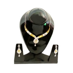Gold-Plated-Necklace-with-earrings